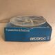 Series 6 old oyster plates Arcoroc moulded glass - vintage box