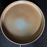 Lot de 4 assiettes  plates grès vintage
