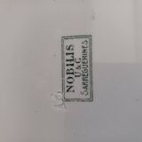 5 flat plates "Nobilis" Sarreguemines