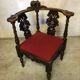 Old corner armchair