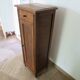 vintage - jam cabinet - side table - 1 drawer - 1 door - rustic style