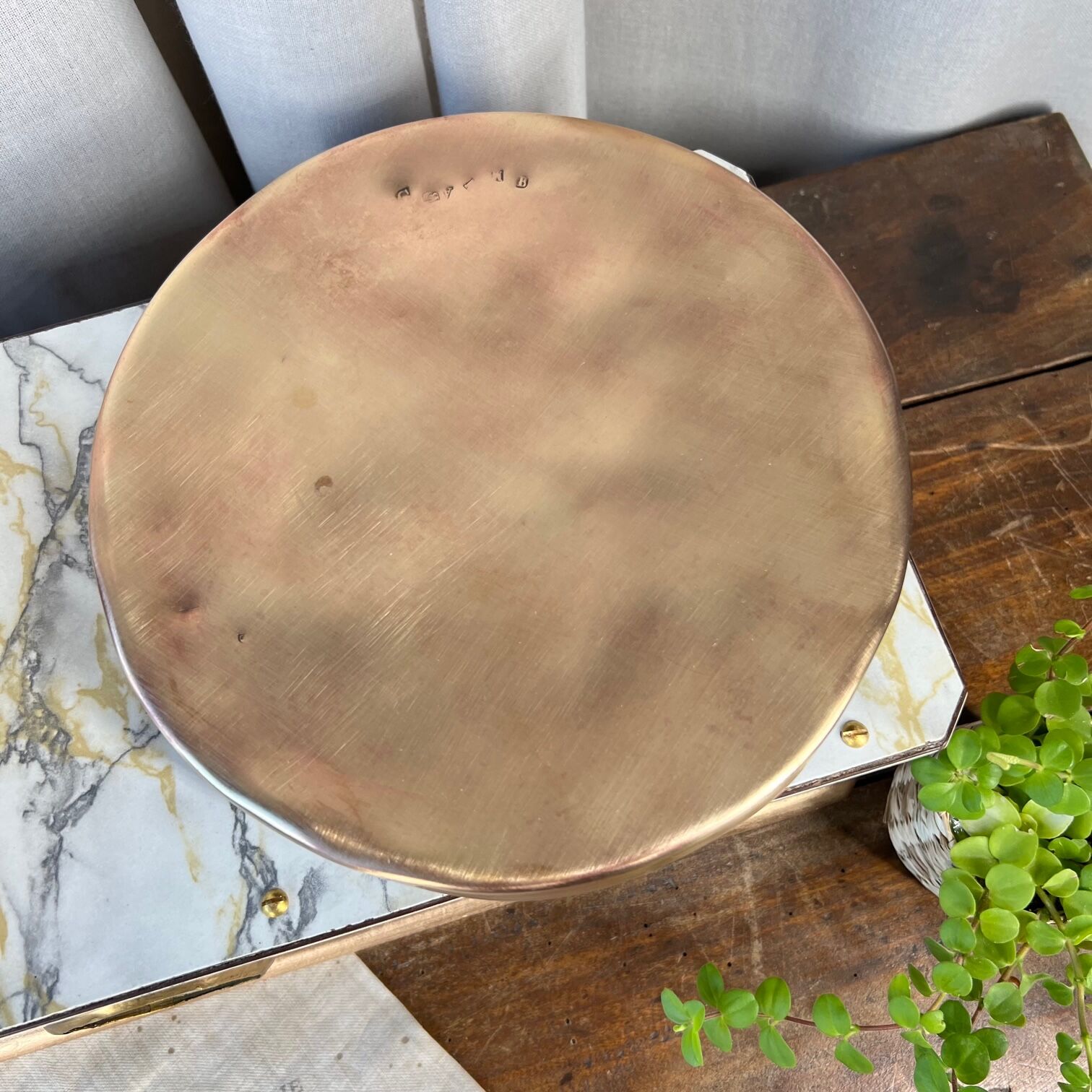 Old grocer's scale restored