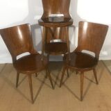 4 vintage Bistro chairs Baumann Mondor