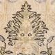 7x10 Turkish Oriental Pattern Light Yellow & Brown Vintage Rug, 215x320Cm