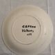 Plates and dish signed by Roger Capron, Vallauris.