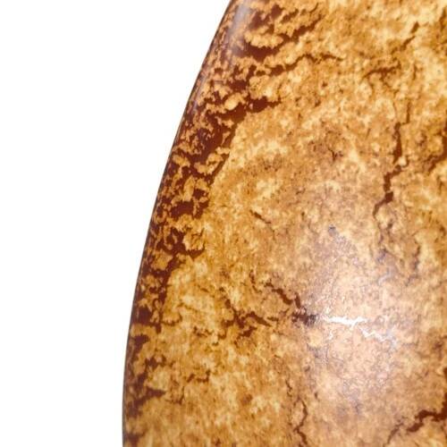 Sculptural ceramic vase in vintage Italian style by Roberto Rigon for Bertoncello Model 137.