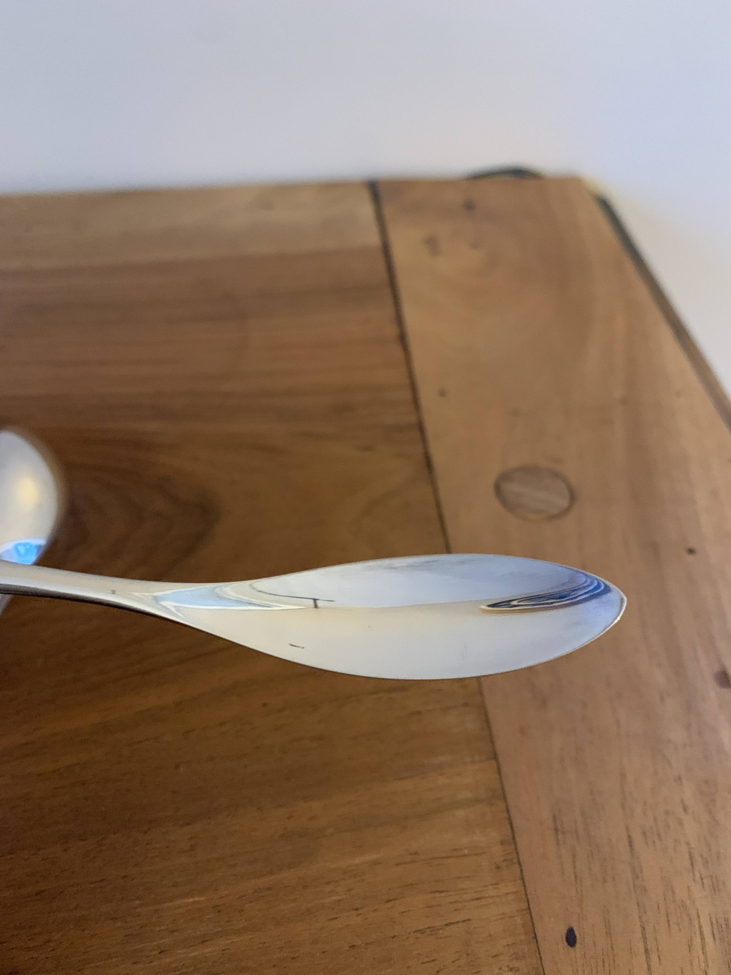 Silver-plated seafood fork WMF