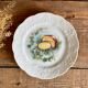 4 Limoges porcelain cheese plates “Wild Lier”