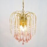 Chandelier designed by P. Venini, Italy, 1970s