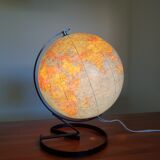Globe terrestre lumineux 1970