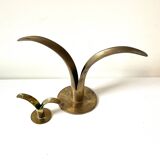 Lot of 2 Lily Design Ivar Alenius Björk Ystad metal candleholders