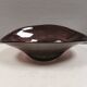 Large dish in several layers of glass, in a beautiful purple colour 1980s
