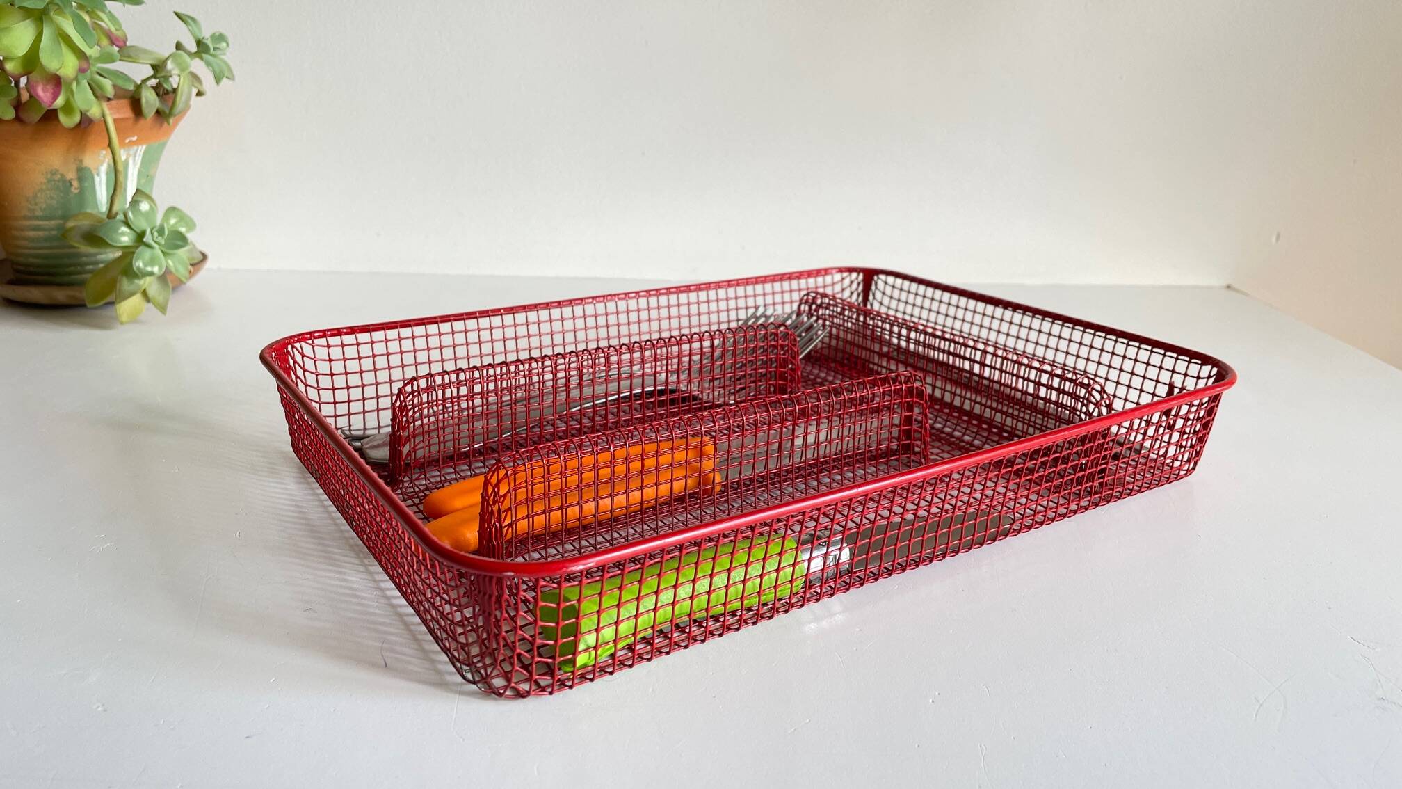 Panier Range Couverts Fil d'acier