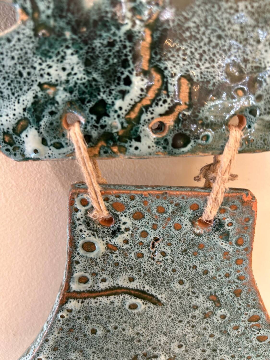 Hanging ceramic fish