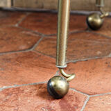 Metal rolling table, 60s