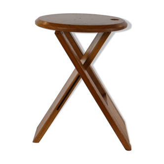 Tabouret pliant vintage Bankotte