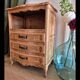 Antique bedside table