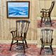 1950s English ash armchair