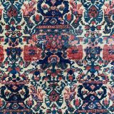 Tapis ancien persan de Abadeh fait main 100x144 cm
