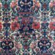 Beautiful old Persian carpet from Abadeh handmade 100x144 cm