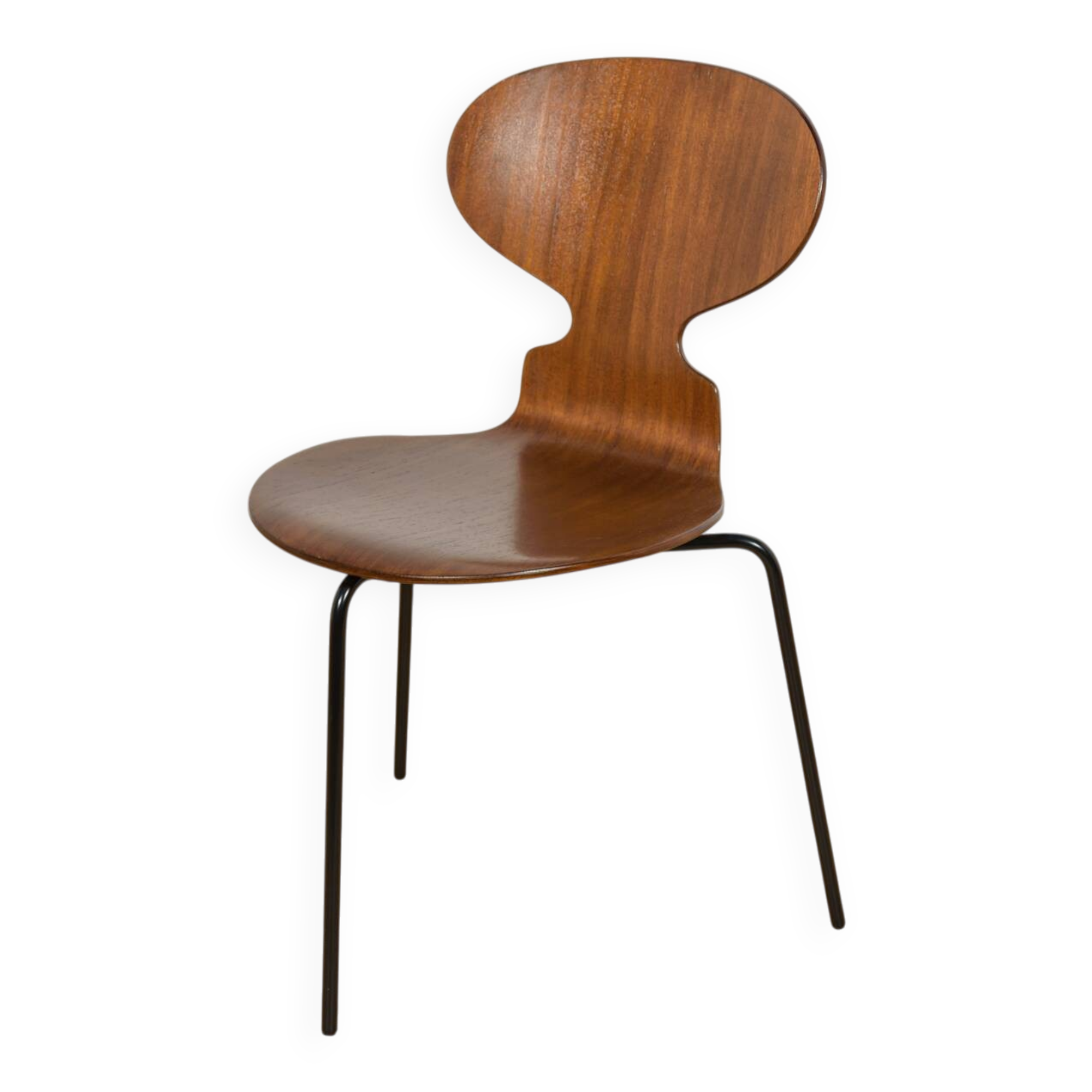 Modèle de chaise Ant 3101 en teck par Arne Jacobsen pour Fritz Hansen, Danemark, années 1970.