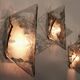 Set of 4 Murano Glass Sconces LP253 by Carlo Nason for Mazzega, Italy, 1970