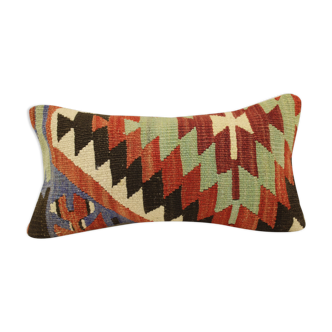 Housse coussin vintage 20x40 cm