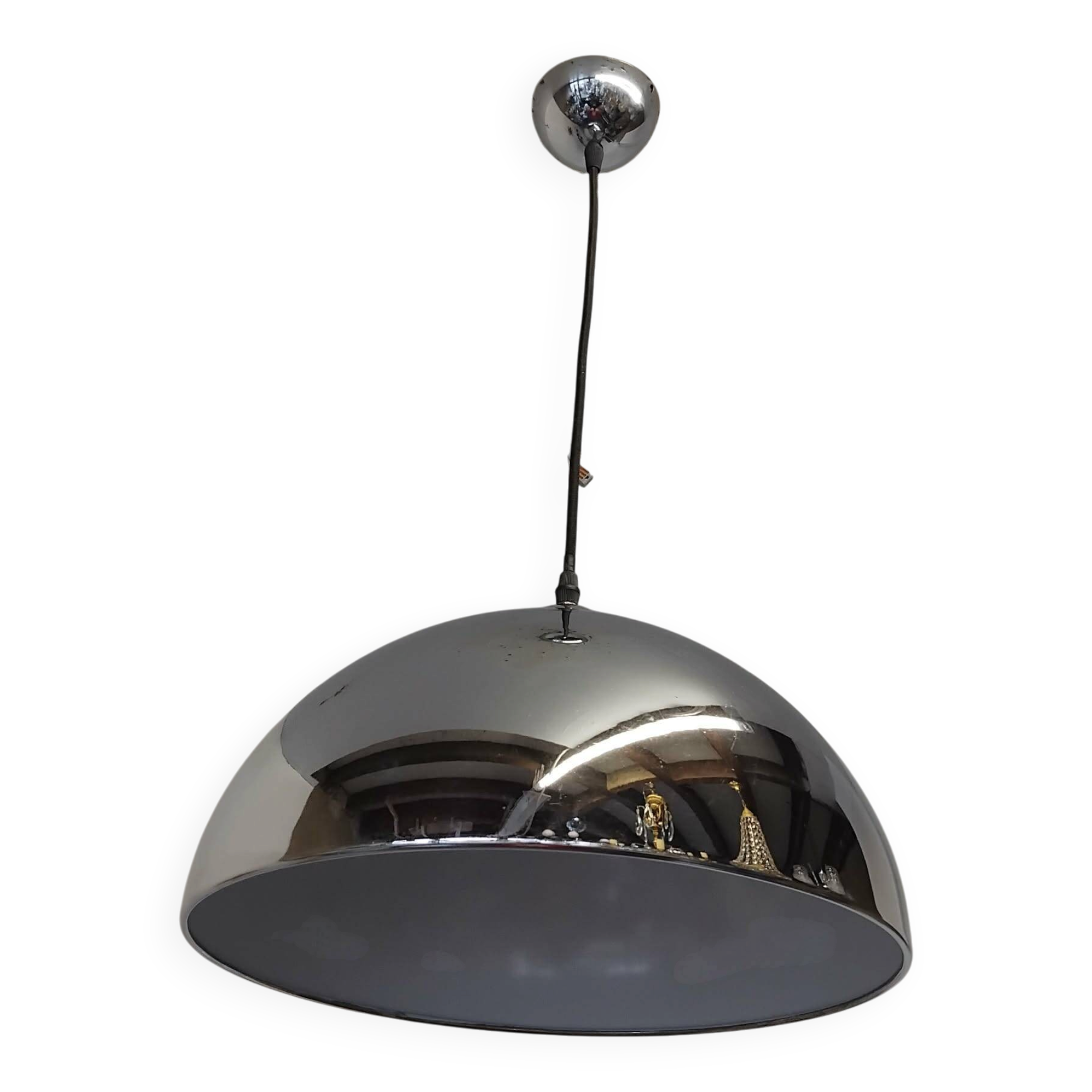 Suspension chromé, années 70-80