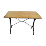 Oak tray bistro table