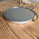 Vintage round barber mirror