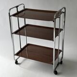 Mid-century folding dessert table, Germany 1970.