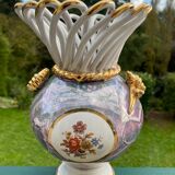 Vintage shell vase