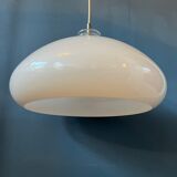White mushroom suspension space age