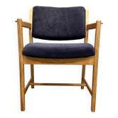 Fauteuil marine "design scandinave" 1960.