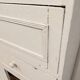 Antique kitchen cupboard / bookshelf, off-white patina
