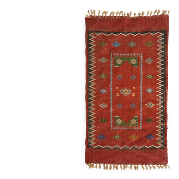 Tapis Kilim Soumak en Laine – 95x52cm