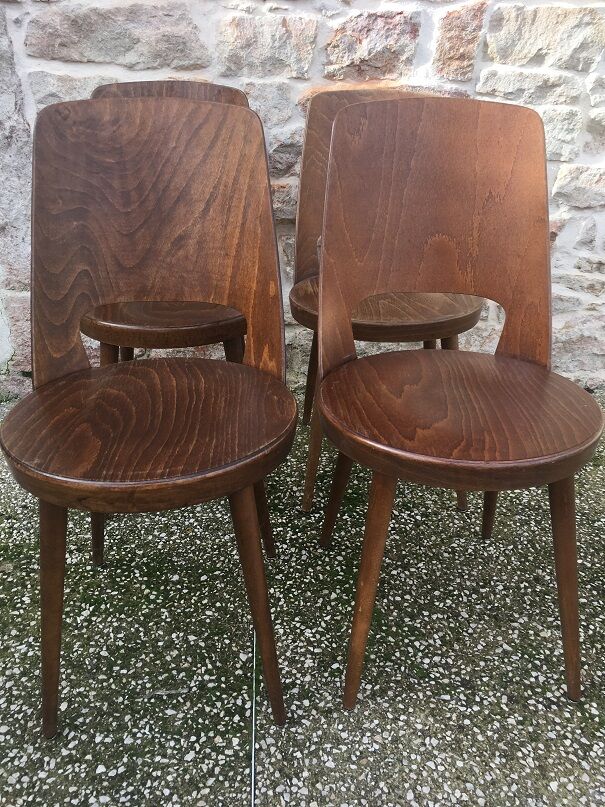 4 Baumann  chairs  "Mondor"