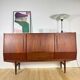 Tall teak sideboard – Original 1960s Scandinavian mid-century elegance