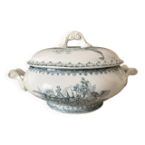 Ste Amandinoise "Margot" Muguet ironware soup tureen