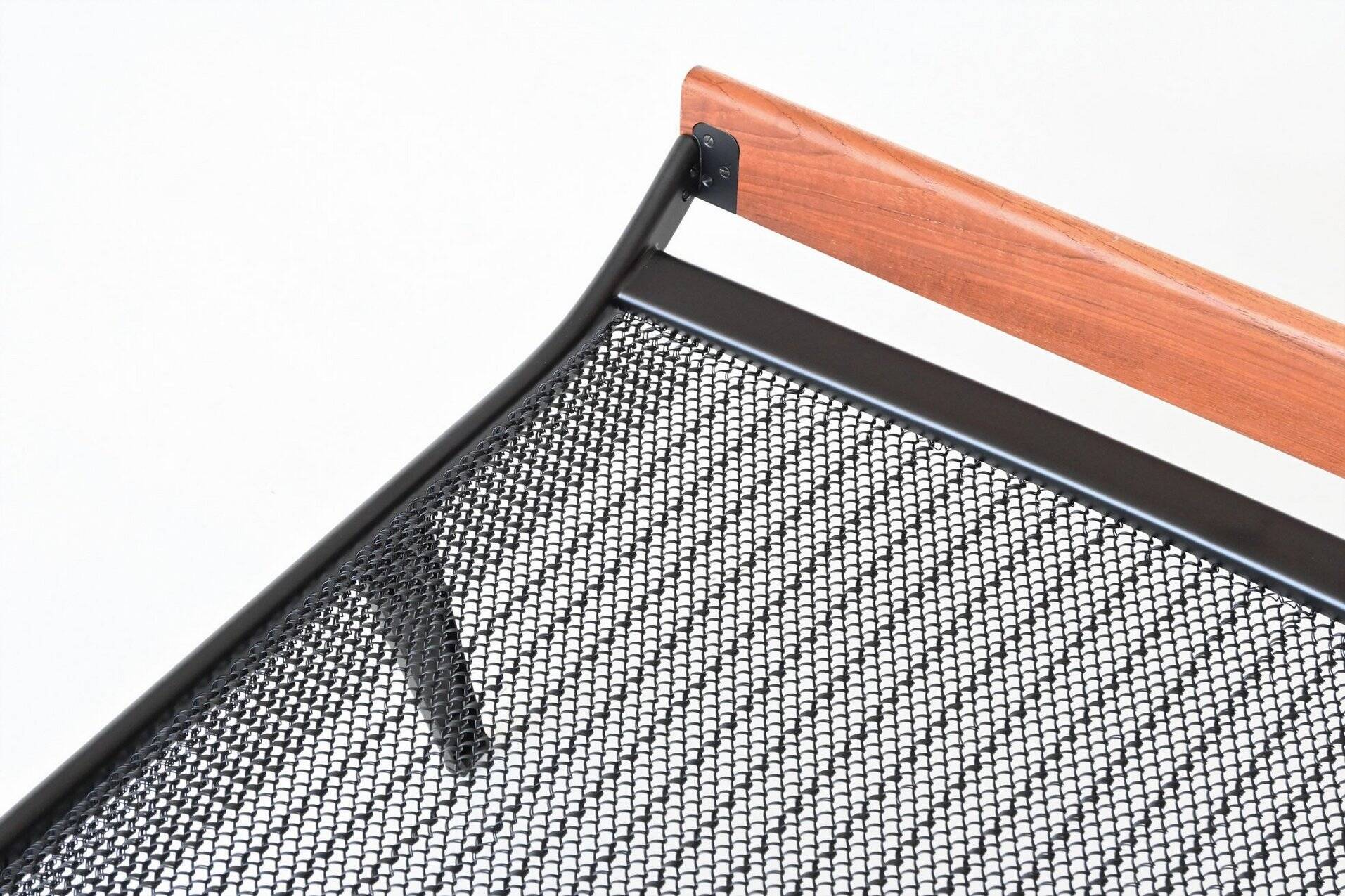 Dick Cordemeyer Lit de repos Cléopâtre en lin blanc Auping Pays-Bas 1954