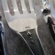 12 silver-plated lunch forks with Manulor Russian-style handles