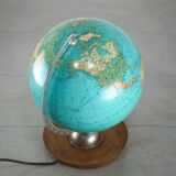 Mid-century Illuminated Glass Globe, 60s
