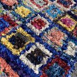 Tapis berbere boucherouite 130x225 cm