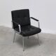 Executive leather armchair by Egon Eiermann for Wilde + Spieth, 1960s