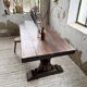 Table de monastère XXL en chêne, 19ème s.
