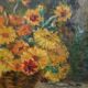 Tableau nature morte au bouquet