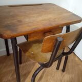 Desk and children's chair