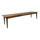 Large 1940s table with spindle legs