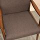 Fauteuil scandinave retapissé