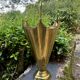 1960s vintage brass umbrella stand